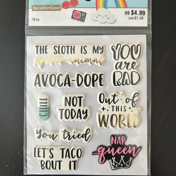 Recollection Sticker & Planner Tape Bundle - Avocados & Bloom - Picture 7 of 7